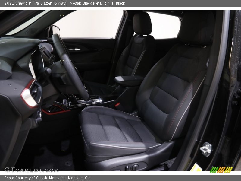 Mosaic Black Metallic / Jet Black 2021 Chevrolet TrailBlazer RS AWD