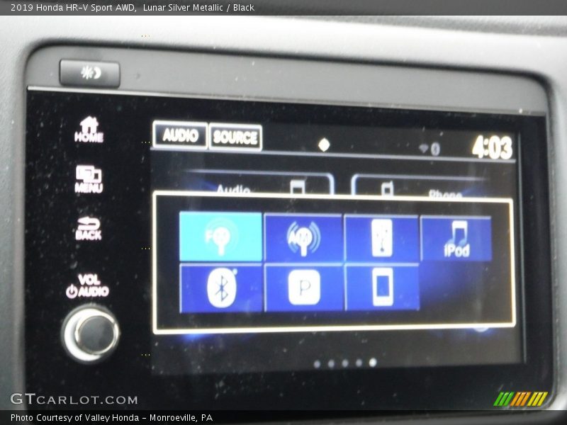 Lunar Silver Metallic / Black 2019 Honda HR-V Sport AWD