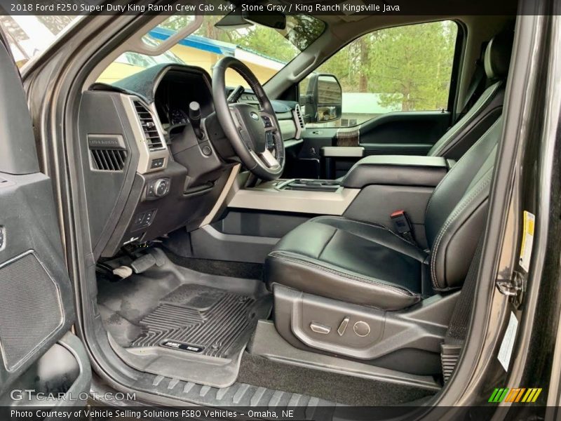 Stone Gray / King Ranch Kingsville Java 2018 Ford F250 Super Duty King Ranch Crew Cab 4x4