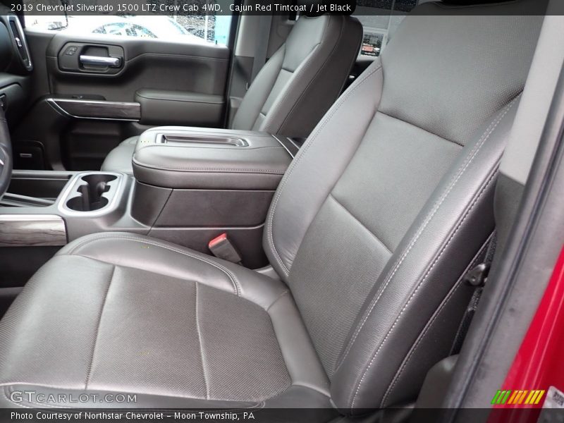 Cajun Red Tintcoat / Jet Black 2019 Chevrolet Silverado 1500 LTZ Crew Cab 4WD