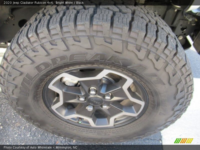 Bright White / Black 2020 Jeep Gladiator Rubicon 4x4