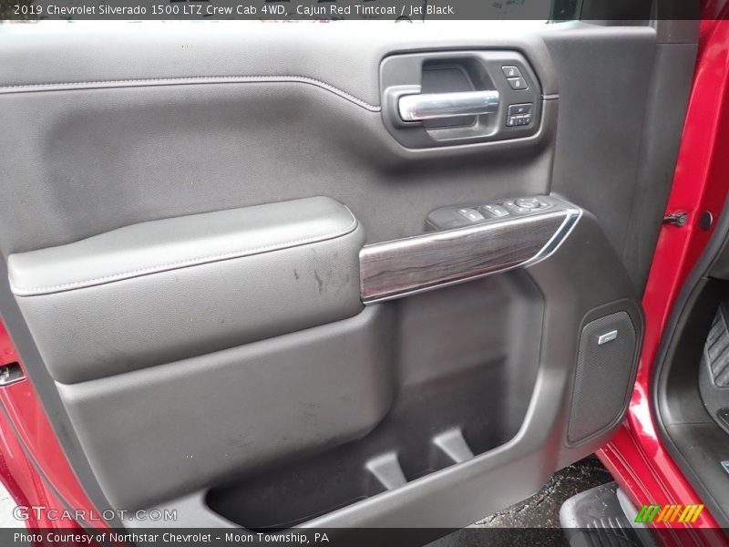 Cajun Red Tintcoat / Jet Black 2019 Chevrolet Silverado 1500 LTZ Crew Cab 4WD