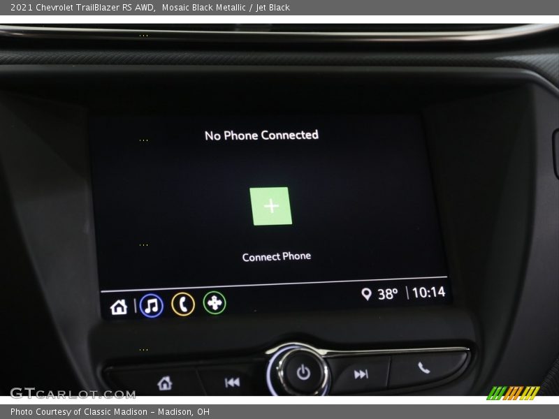 Mosaic Black Metallic / Jet Black 2021 Chevrolet TrailBlazer RS AWD