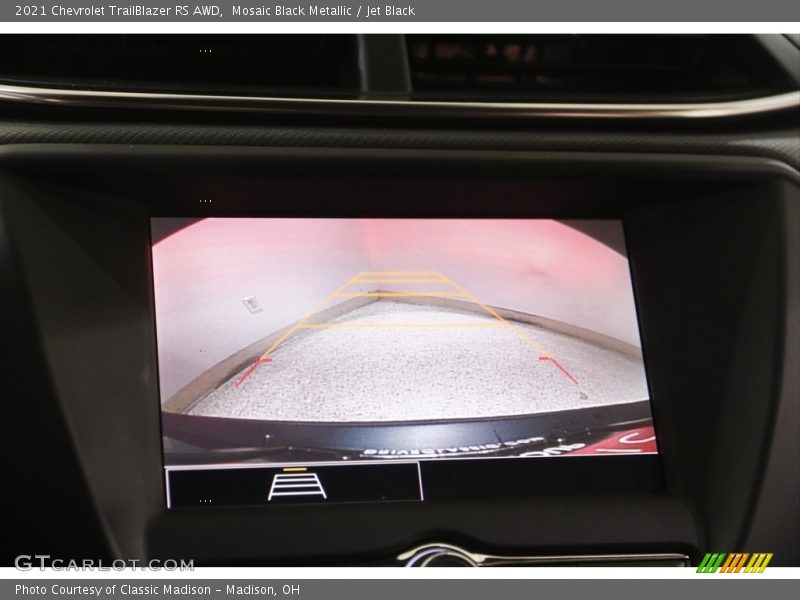 Mosaic Black Metallic / Jet Black 2021 Chevrolet TrailBlazer RS AWD