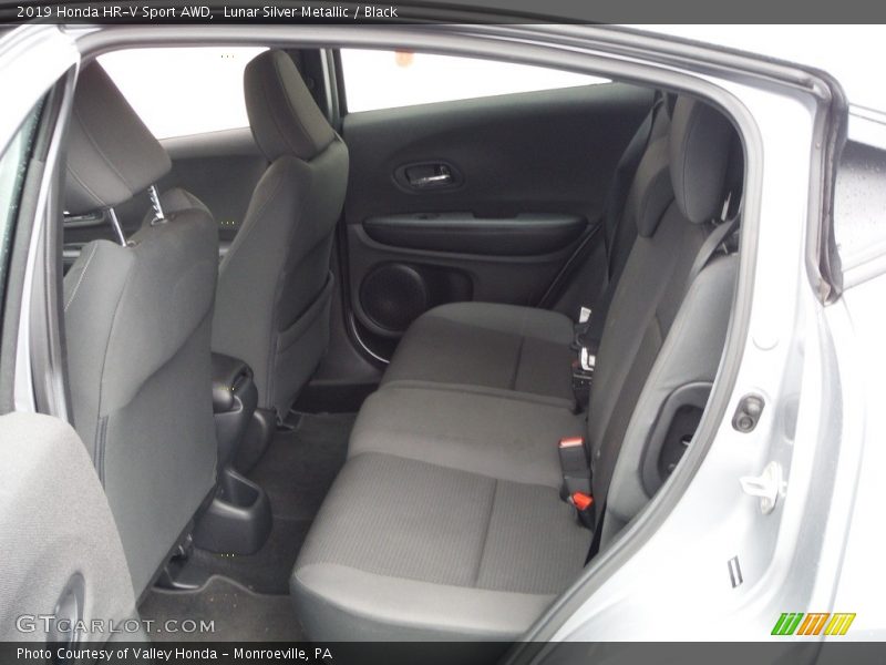 Lunar Silver Metallic / Black 2019 Honda HR-V Sport AWD