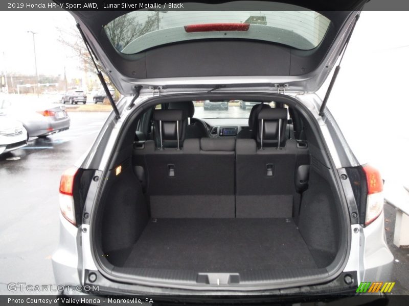 Lunar Silver Metallic / Black 2019 Honda HR-V Sport AWD