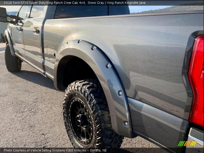 Stone Gray / King Ranch Kingsville Java 2018 Ford F250 Super Duty King Ranch Crew Cab 4x4