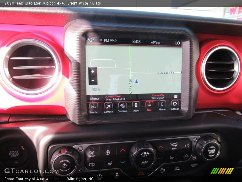 Bright White / Black 2020 Jeep Gladiator Rubicon 4x4