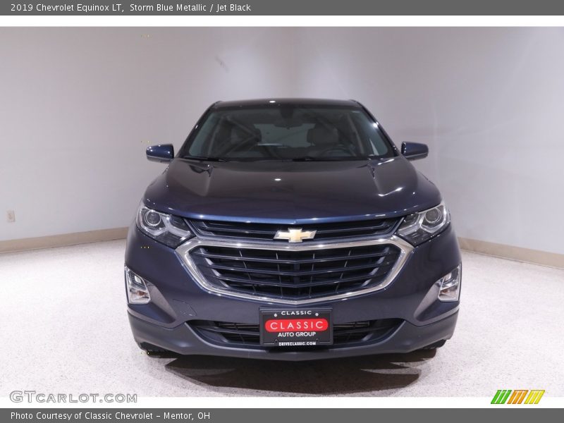 Storm Blue Metallic / Jet Black 2019 Chevrolet Equinox LT