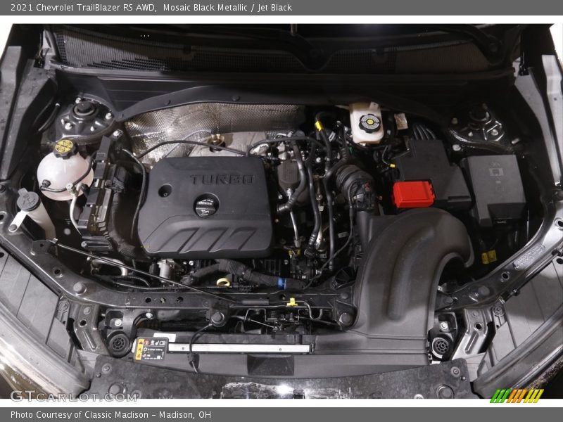 Mosaic Black Metallic / Jet Black 2021 Chevrolet TrailBlazer RS AWD