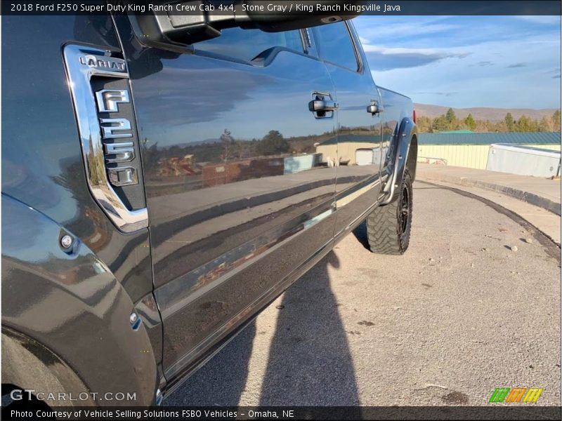 Stone Gray / King Ranch Kingsville Java 2018 Ford F250 Super Duty King Ranch Crew Cab 4x4