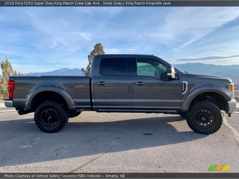 Stone Gray / King Ranch Kingsville Java 2018 Ford F250 Super Duty King Ranch Crew Cab 4x4