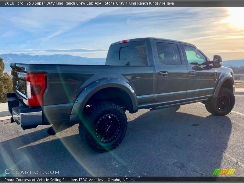 Stone Gray / King Ranch Kingsville Java 2018 Ford F250 Super Duty King Ranch Crew Cab 4x4