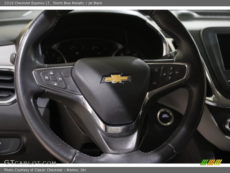 Storm Blue Metallic / Jet Black 2019 Chevrolet Equinox LT