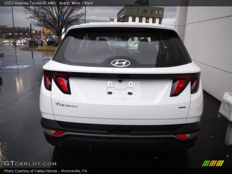 Quartz White / Black 2022 Hyundai Tucson SE AWD
