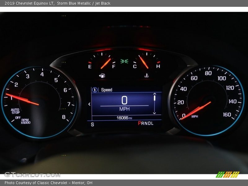 Storm Blue Metallic / Jet Black 2019 Chevrolet Equinox LT