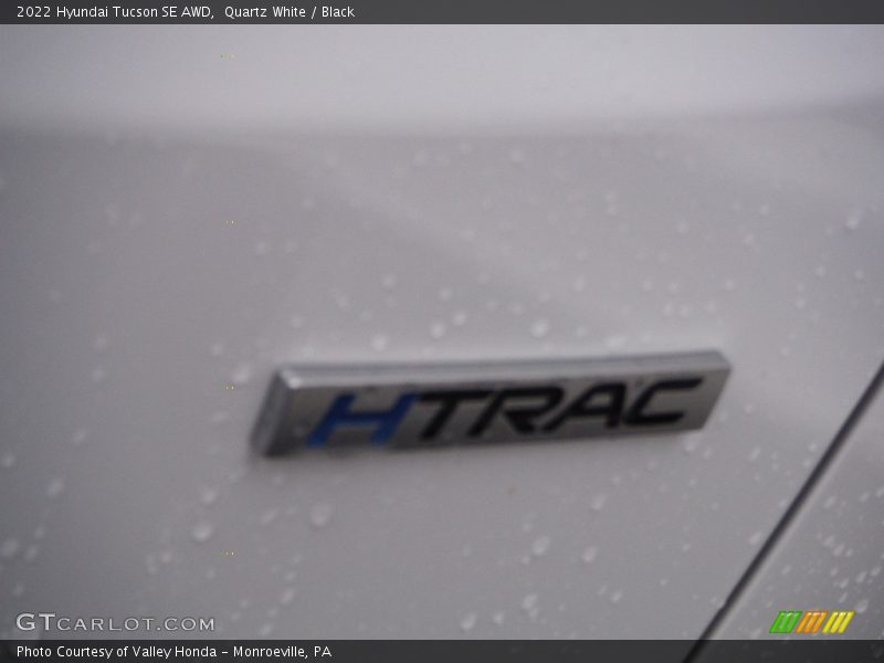 Quartz White / Black 2022 Hyundai Tucson SE AWD