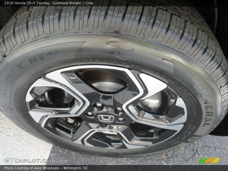 Gunmetal Metallic / Gray 2018 Honda CR-V Touring
