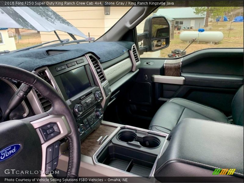 Stone Gray / King Ranch Kingsville Java 2018 Ford F250 Super Duty King Ranch Crew Cab 4x4