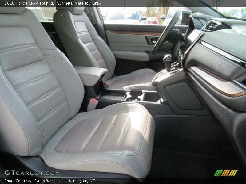 Gunmetal Metallic / Gray 2018 Honda CR-V Touring