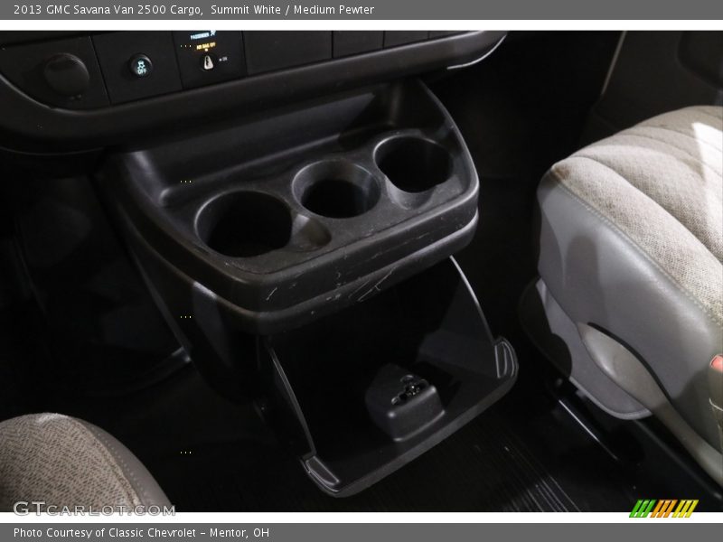 Summit White / Medium Pewter 2013 GMC Savana Van 2500 Cargo