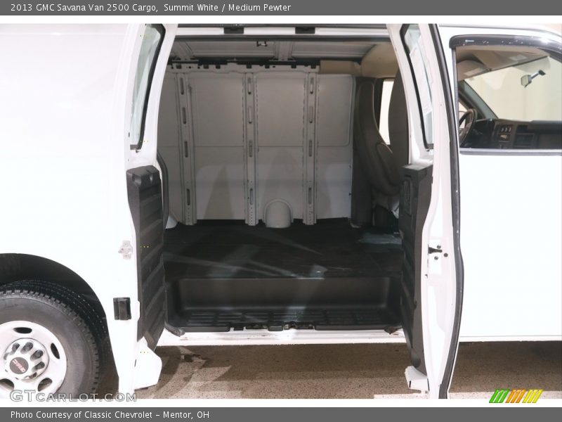 Summit White / Medium Pewter 2013 GMC Savana Van 2500 Cargo