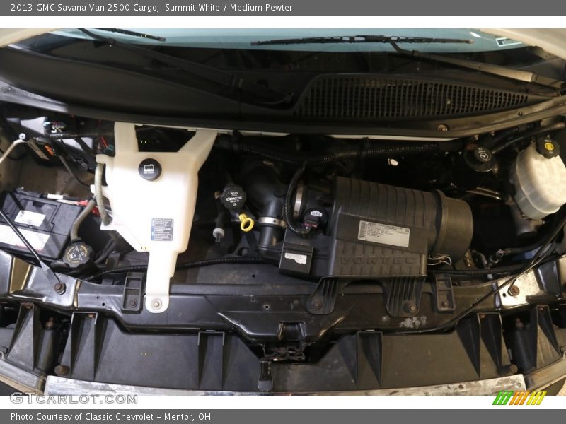 Summit White / Medium Pewter 2013 GMC Savana Van 2500 Cargo