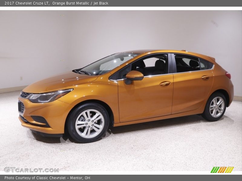 Orange Burst Metallic / Jet Black 2017 Chevrolet Cruze LT