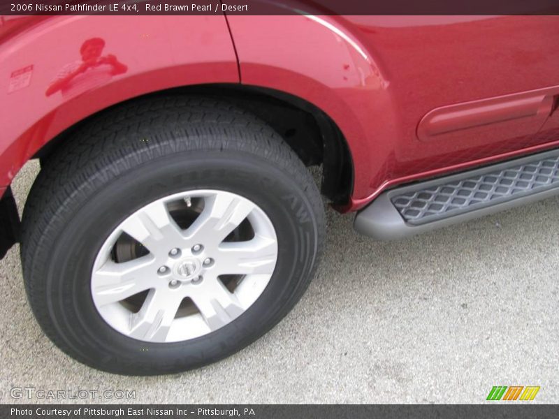Red Brawn Pearl / Desert 2006 Nissan Pathfinder LE 4x4