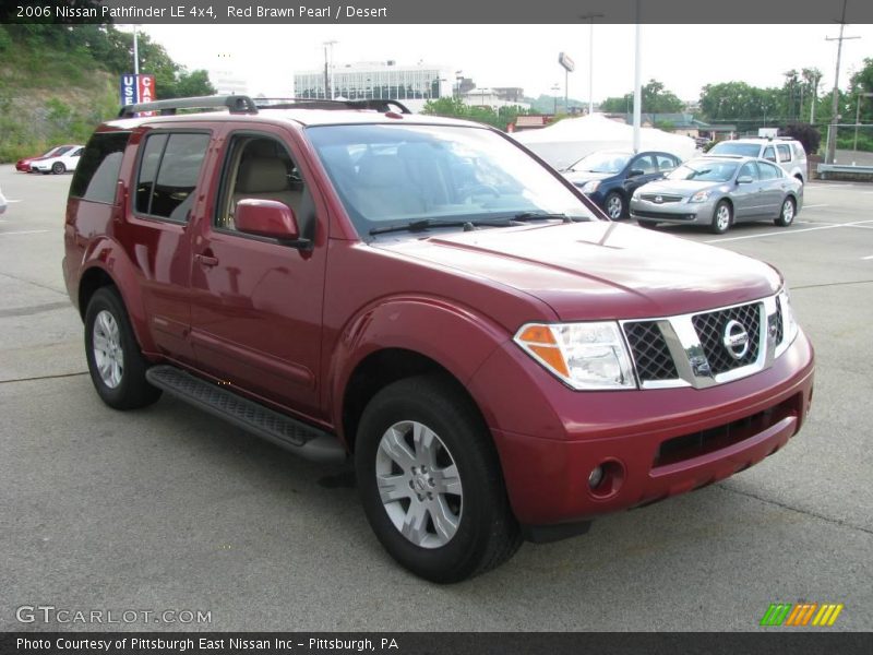 Red Brawn Pearl / Desert 2006 Nissan Pathfinder LE 4x4