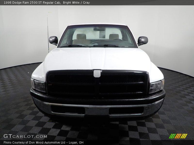 Bright White / Gray 1998 Dodge Ram 2500 ST Regular Cab