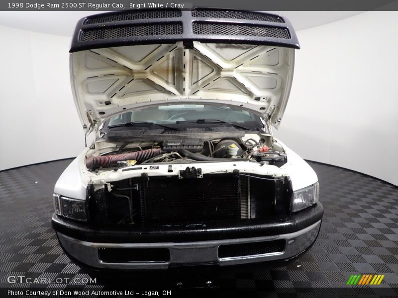 Bright White / Gray 1998 Dodge Ram 2500 ST Regular Cab