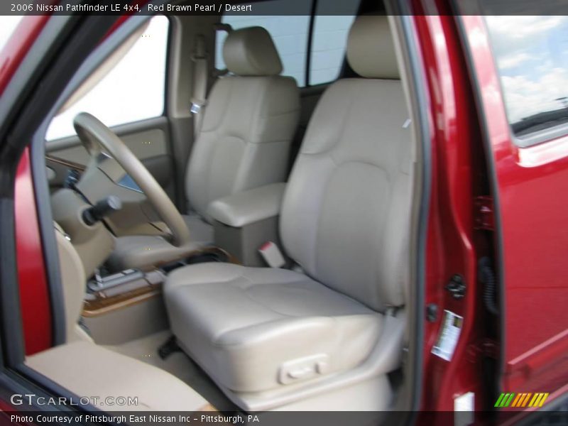 Red Brawn Pearl / Desert 2006 Nissan Pathfinder LE 4x4