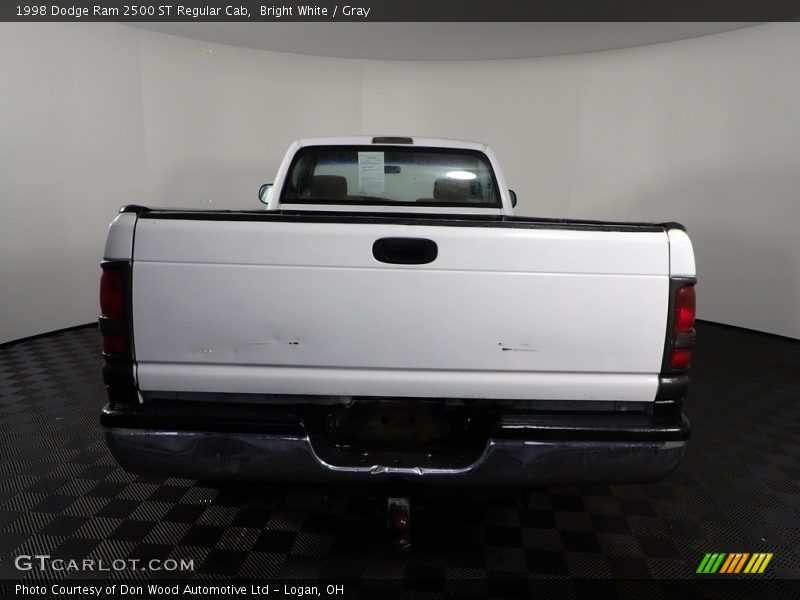 Bright White / Gray 1998 Dodge Ram 2500 ST Regular Cab