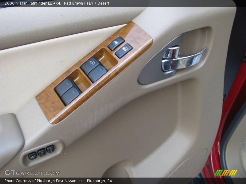 Red Brawn Pearl / Desert 2006 Nissan Pathfinder LE 4x4