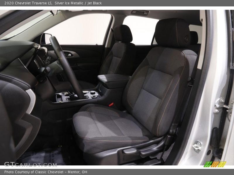 Silver Ice Metallic / Jet Black 2020 Chevrolet Traverse LS
