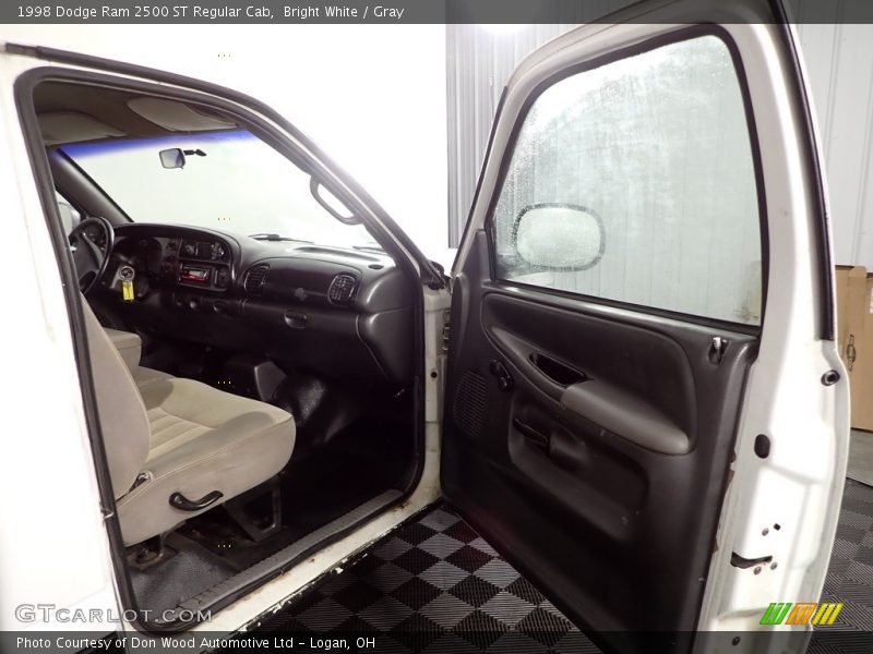 Bright White / Gray 1998 Dodge Ram 2500 ST Regular Cab