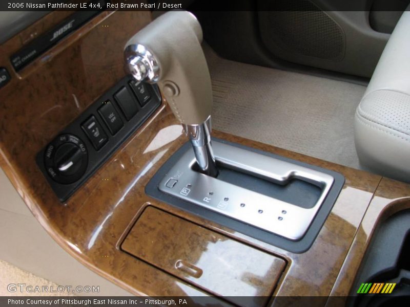 Red Brawn Pearl / Desert 2006 Nissan Pathfinder LE 4x4