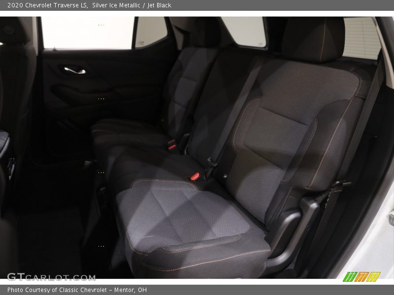 Silver Ice Metallic / Jet Black 2020 Chevrolet Traverse LS