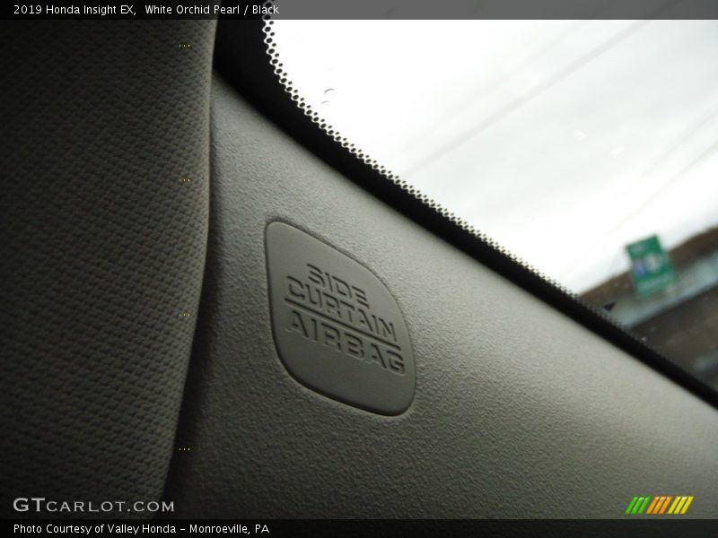 White Orchid Pearl / Black 2019 Honda Insight EX