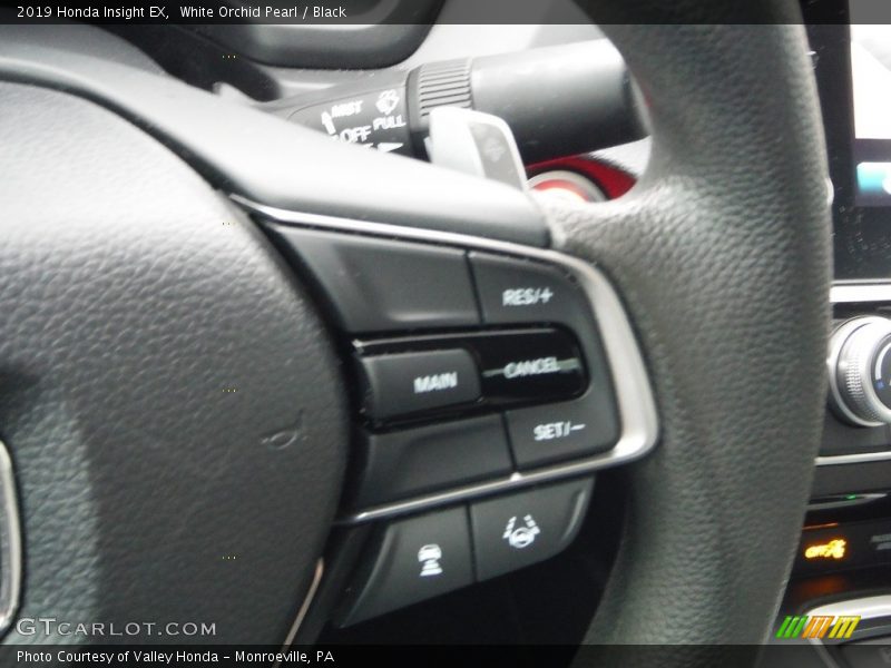 White Orchid Pearl / Black 2019 Honda Insight EX
