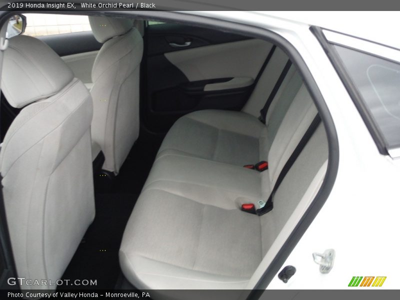 White Orchid Pearl / Black 2019 Honda Insight EX