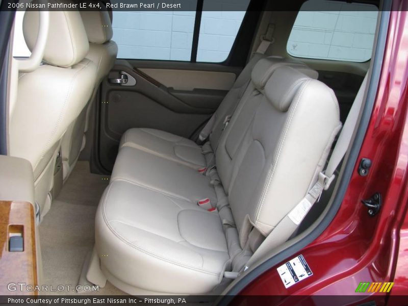 Red Brawn Pearl / Desert 2006 Nissan Pathfinder LE 4x4