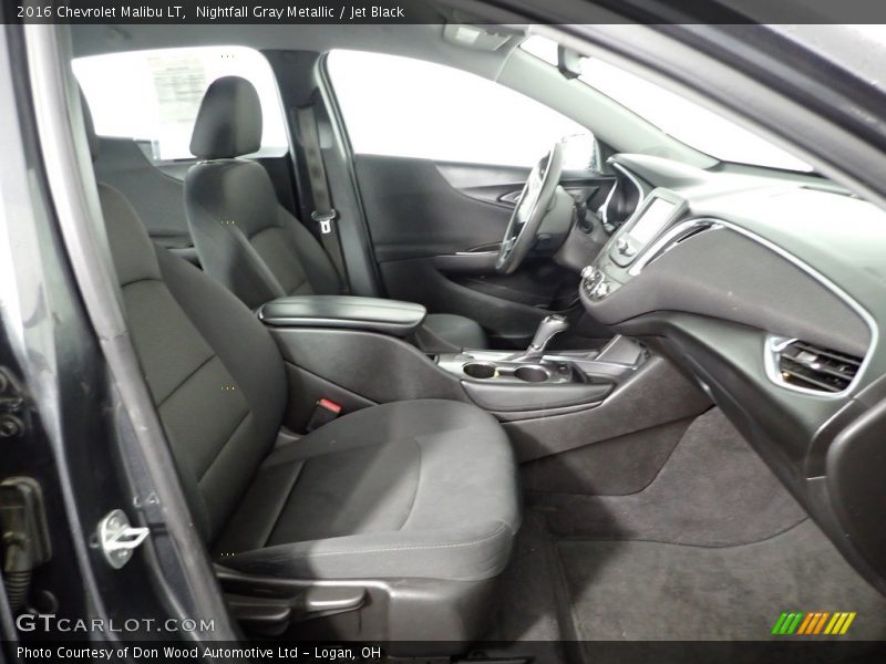 Nightfall Gray Metallic / Jet Black 2016 Chevrolet Malibu LT
