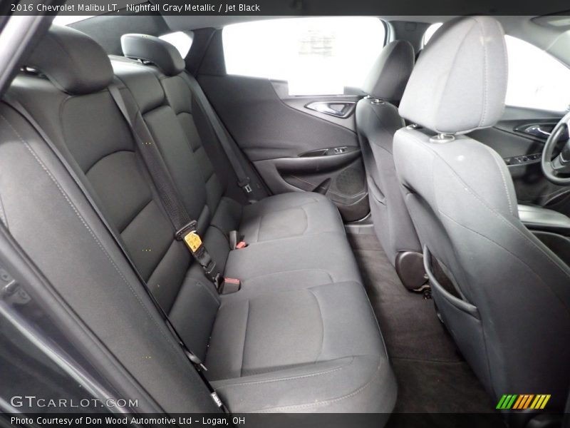 Nightfall Gray Metallic / Jet Black 2016 Chevrolet Malibu LT