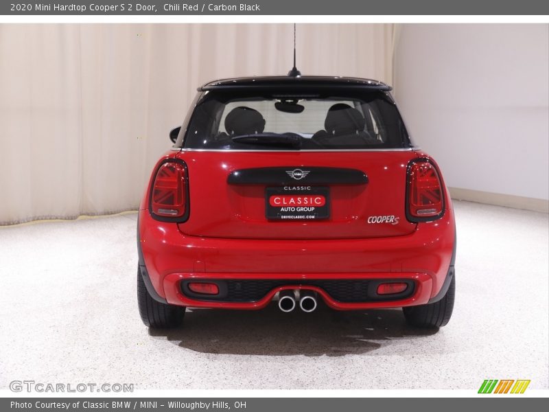 Chili Red / Carbon Black 2020 Mini Hardtop Cooper S 2 Door