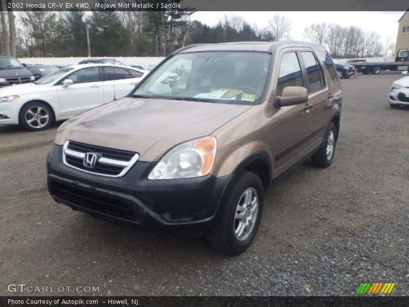 Mojave Mist Metallic / Saddle 2002 Honda CR-V EX 4WD