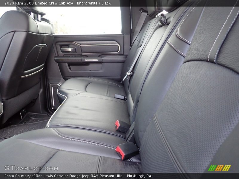 Bright White / Black 2020 Ram 3500 Limited Crew Cab 4x4