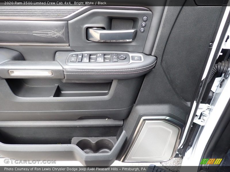 Bright White / Black 2020 Ram 3500 Limited Crew Cab 4x4