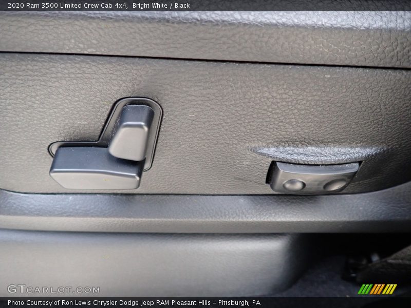 Bright White / Black 2020 Ram 3500 Limited Crew Cab 4x4